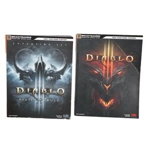 Diablo III BradyGames Signature Game Strategy Guide Lot Of 2 Reaper Of Souls